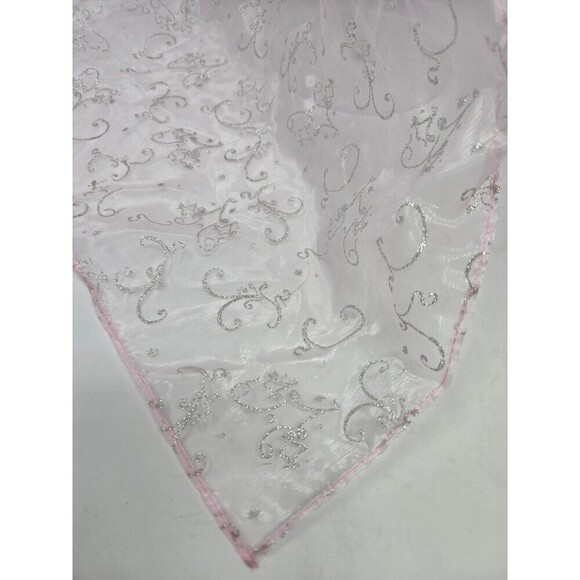 DISNEY PARKS EXCLUSIVE MERCHANDISE PINK & SILVER PRINCESS MOUSE EARS YOUTH OS - Picture 12 of 12